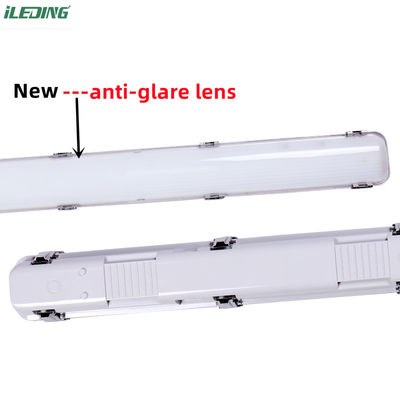 Industrial 60W 4FT LED Vapor Tight Garage Light Fixture IP67 Waterproof Driver 120-277V / 120-347V
