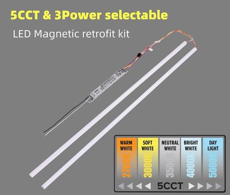 Quick Installation Retrofit Kit LED Magnetic Linear retrofit Kit Working Temperature -40 40C