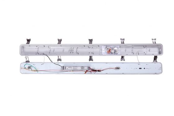 AC 110V ± 10% Input Voltage Industrial 60W LED Vapor Tight Garage Light Fixture Low Bay