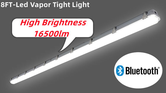 LED vapor tight IP66 IK10 for Commercial and Industrial Vapor Tight 50000 Hours Lifespan