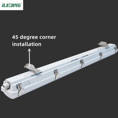 120V-277V / 120V-347V IP66 IK10 LED Vapor Tight Fixture for Commercial and Industrial