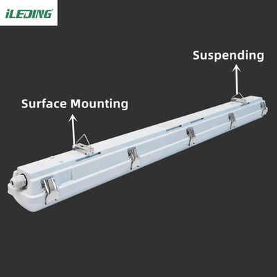 120V-277V / 120V-347V IP66 IK10 LED Vapor Tight Fixture for Commercial and Industrial