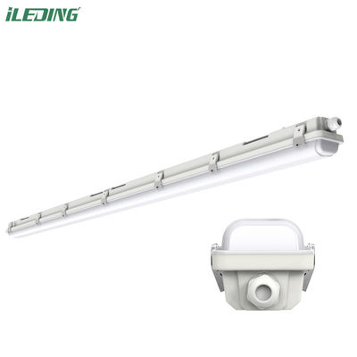 AC 220V ±10% IP67 Waterproof Plastic LED Vapor Tight Garage Light Fixture 45W for Corridor