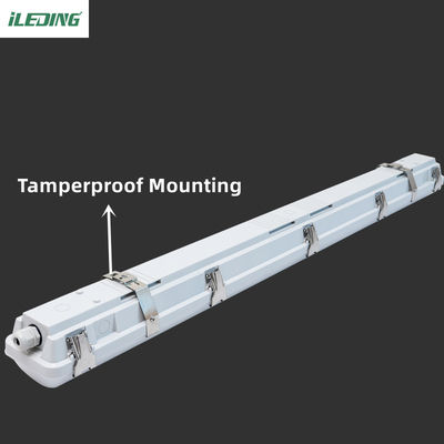 AC 110V Parking LED Tube Vapor Tight Luminaire 4FT IP66 LED Waterproof lighting Tri-proof Light