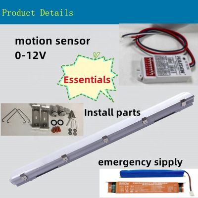 50000 Hour Working Lifetime 140lm/w 4FT 155W Tri Proof IP67 IK10 LED Vapor Tight High Bay