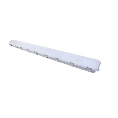 Non-Condensing 4ft LED Vapor Tight Garage Light Fixture with Microwave Motion Sensor