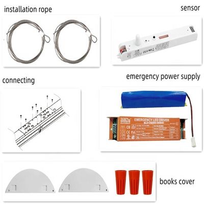 LED 34W 4FT Batten Light Mount Lights IP65 Linear Supermarket Lamp Fixtures 5- for Supermarket