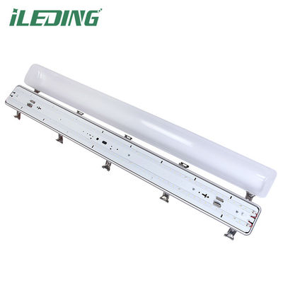 ETL DLC IP66 IK10 4FT 46W 60W LED Vapor Tight Linear Tri-proof Light for Commercial