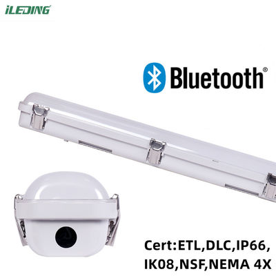 5- 4FT Led Vapot Tight Linear Tri-proof Storage Light Fixture Housing for Commercial