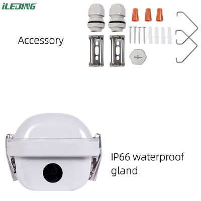 5- 4FT Led Vapot Tight Linear Tri-proof Storage Light Fixture Housing for Commercial