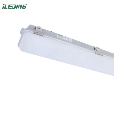 Transparent Polycarbonate Diffuser LED Vapor Tight Light Waterproof Car Washing Garage