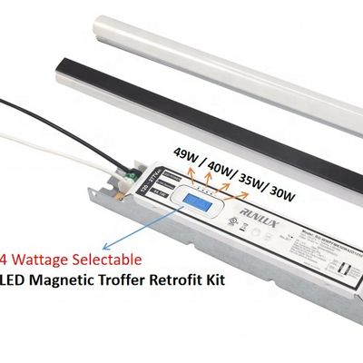 5000K LED Magnetic Linear retrofit Kit Light for 2FT 4FT 8FT 50000 Hour Working Lifetime