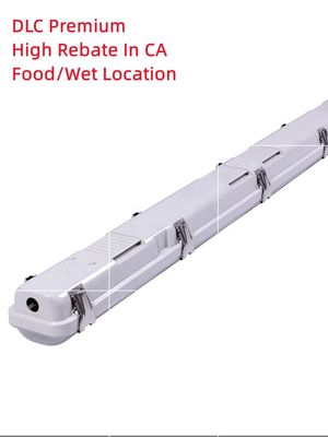 120-277V Input Voltage 35W LED Vapor Tight Garage Light Fixture for Industrial Lighting