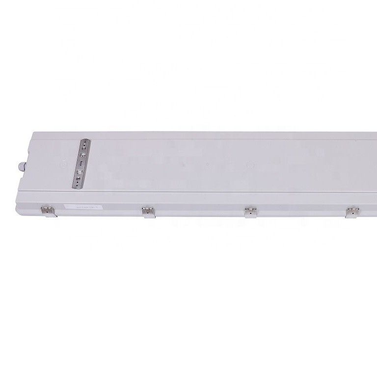 100W 3500K 4FT LED Vapor Tight High Bay IP67 with Transparent Polycarbonate Diffuser