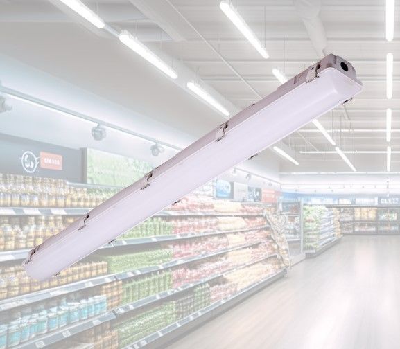 LED Vapor Tight Garage Light Fixture Industrial IP66 2ft/4ft/5ft/8ft Easy Installation Warehouse Lighting