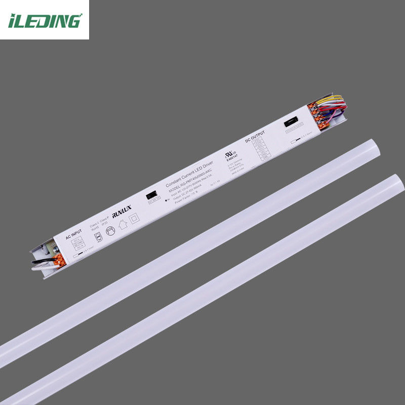 DLC 140Lm/W Magnetic LED Light Troffer Linear retrofit Kit for USA Market Adjust 5CCT