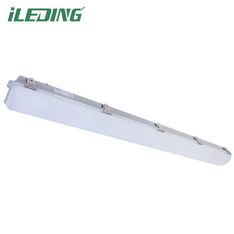 ETL DLC IP66 IK10 4FT 46W 60W LED Vapor Tight Linear Tri-proof Light for Commercial