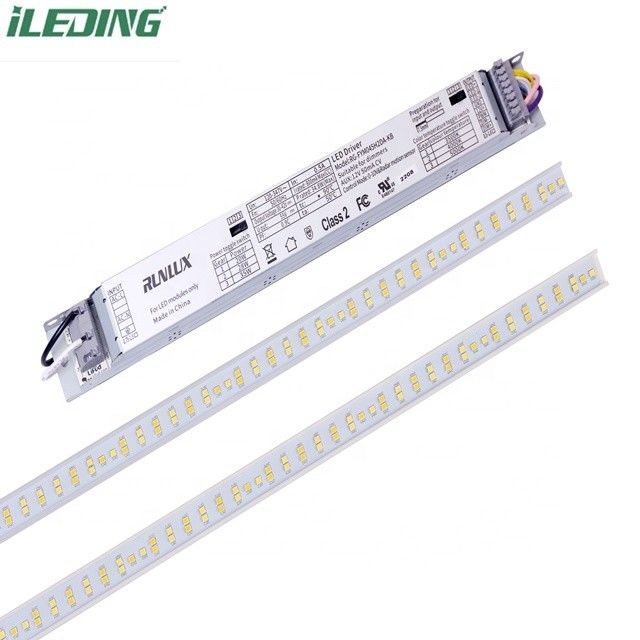 46W 4FT LED Magnetic Light Linear Lights 2 4 Troffer Retrofit Kit Light Solution