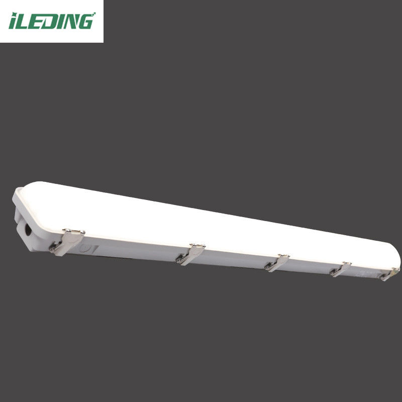 4FT Workshop LED Vapor Tight Garage Light Fixture Daylight Color Temperature and IP66 Waterproof Rating