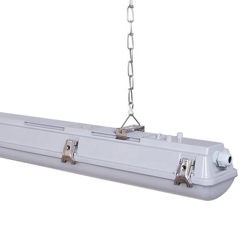 IP66 Waterproof Linear 65W Warehouse LED Vapor Tight Light Energy for Indoor Dairy Farm