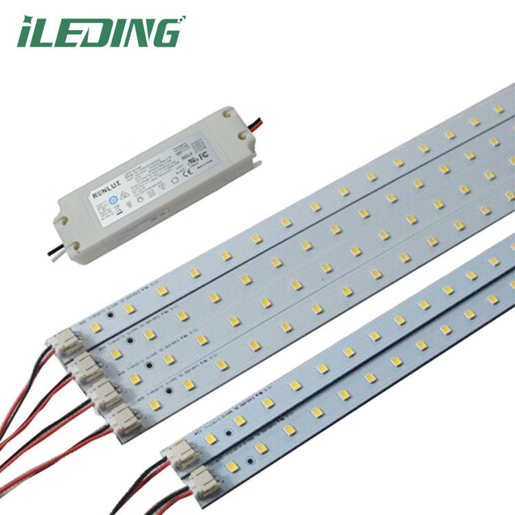 160lm/w Magnetic Material 2' X 4' Troffer Linear retrofit Kit for Magnetic Mount Driver